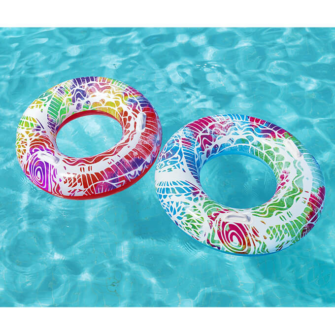 ห่วงยาง ขนาด 36 นิ้ว Bestway 36084 Summer Swirl อายุ10+ปี สีฟ้า